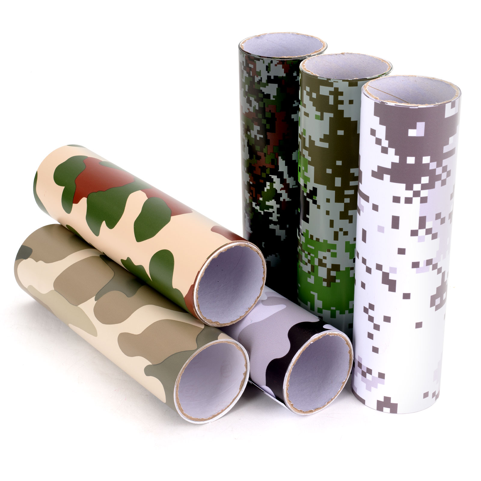 Vinyl Wrap Self Adhesive Camo Sticky Back Camouflage Film Non-Fade Air Free